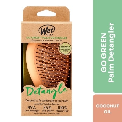 WET BRUSH - WET BRUSH Go Green Palm Detangler Coconut