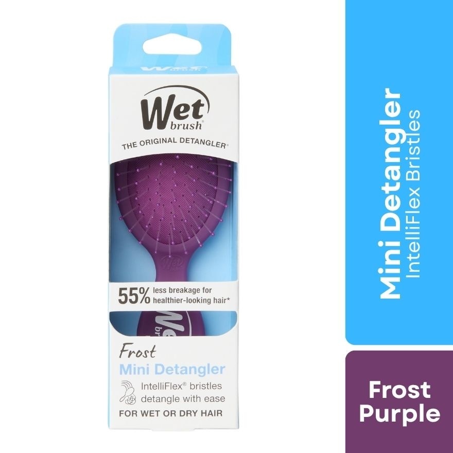 WET BRUSH Mini Detangler Frost Purple