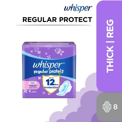 WHISPER WHISPER Regular Protect with Wings 8s