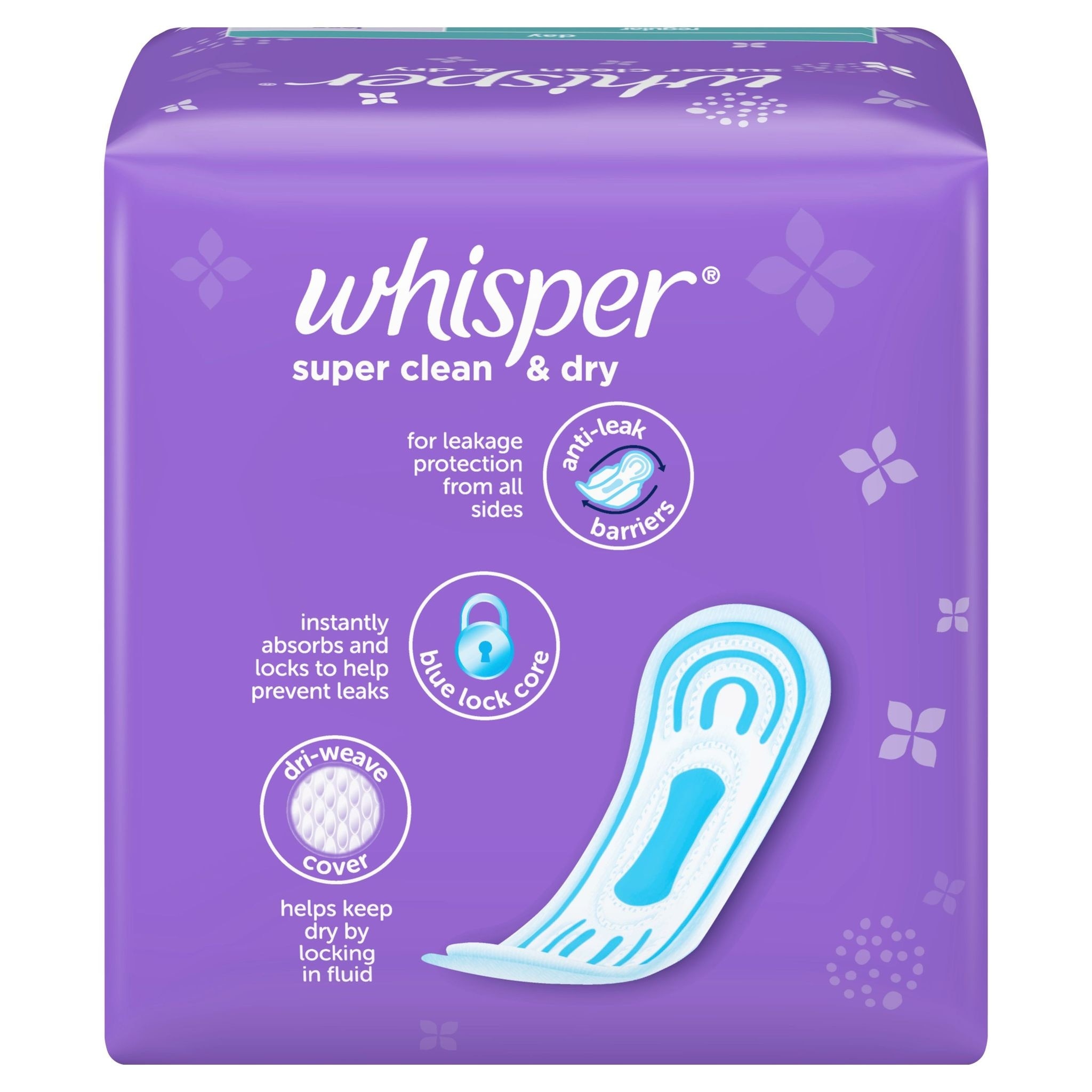 Super Clean & Dry Diaper Flow Non-Wings 8 Pads [SANITARY NAPKIN]