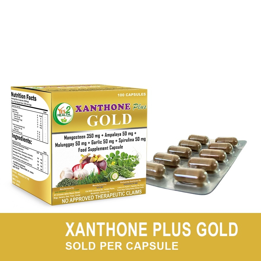 Plus Gold 500mg 1 Capsule (sold per piece)