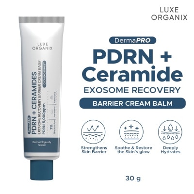 LUXE ORGANIX - LUXE ORGANIX DermaPRO PDRN + Ceramides Exosome Recovery Barrier Cream Balm 30g image