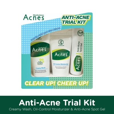 ACNES - ACNES Mentholatum Anti-Acne Trial Kit