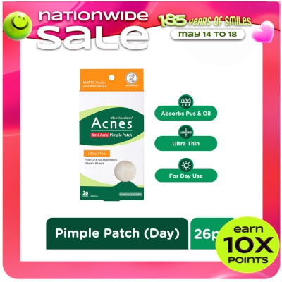 ACNES - ACNES Mentholatum Anti-Acne Pimple Patch 26s