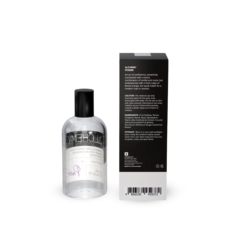ALCHEMY Power Eu de Toilette 100mL