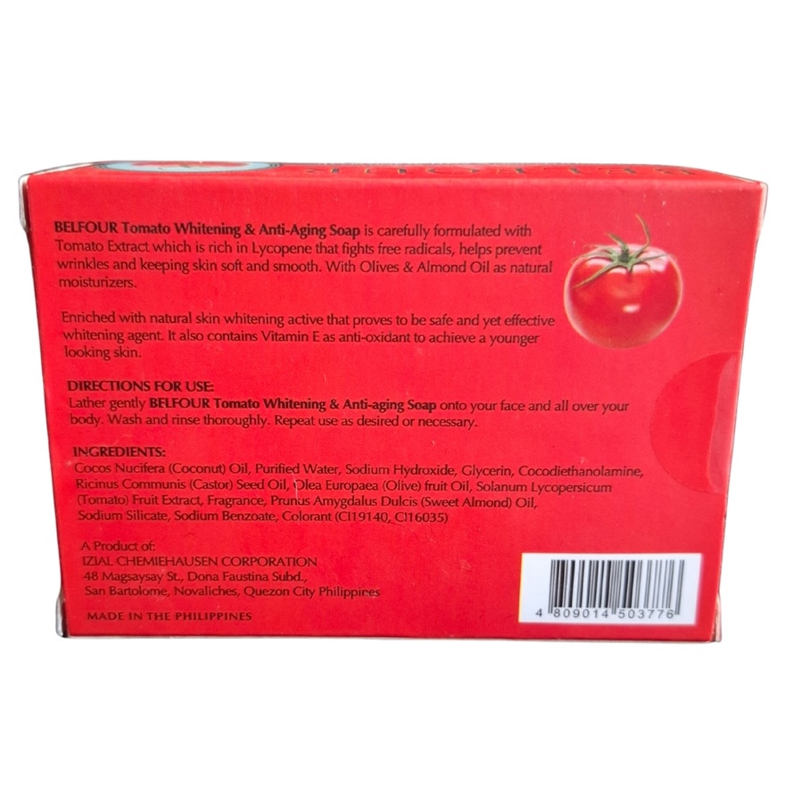 Tomato Whitening Anti Aging Soap 150g