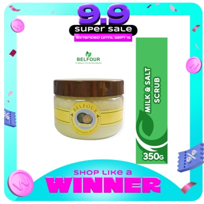 BELFOUR - Milk and Salt Scrub Calamansi Extract 350g image