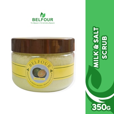 BELFOUR Milk and Salt Scrub Calamansi Extract 350g