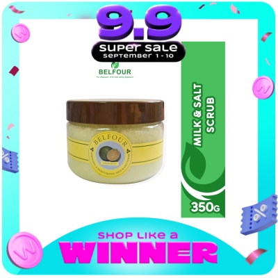 BELFOUR - Milk and Salt Scrub Calamansi Extract 350g image