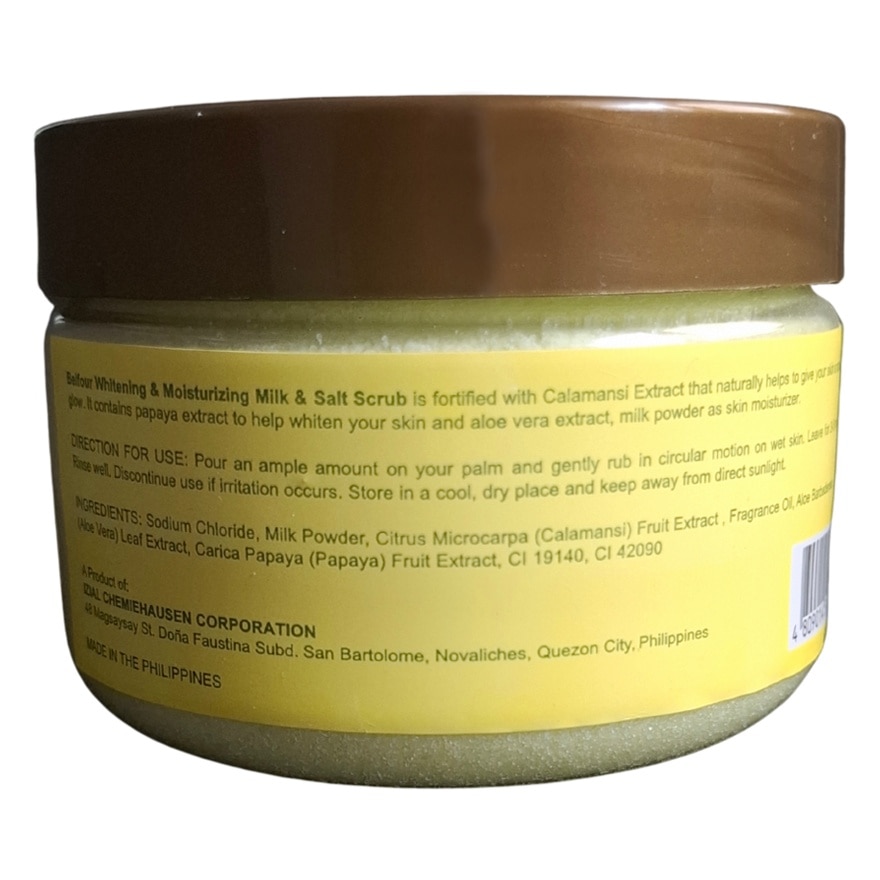 Milk and Salt Scrub Calamansi Extract 350g image
