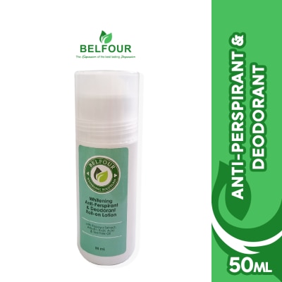 BELFOUR BELFOUR Whiteing Anti-Perspirant & Deodorant Roll-On Lotion 50g