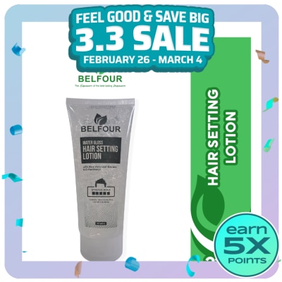 BELFOUR BELFOUR Water Gloss Hair Setting Lotion Strong Hold 223g