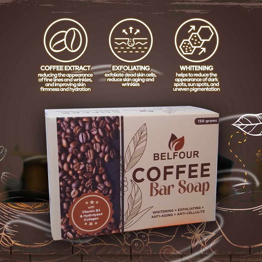 BELFOUR Coffee Bar Soap 150g