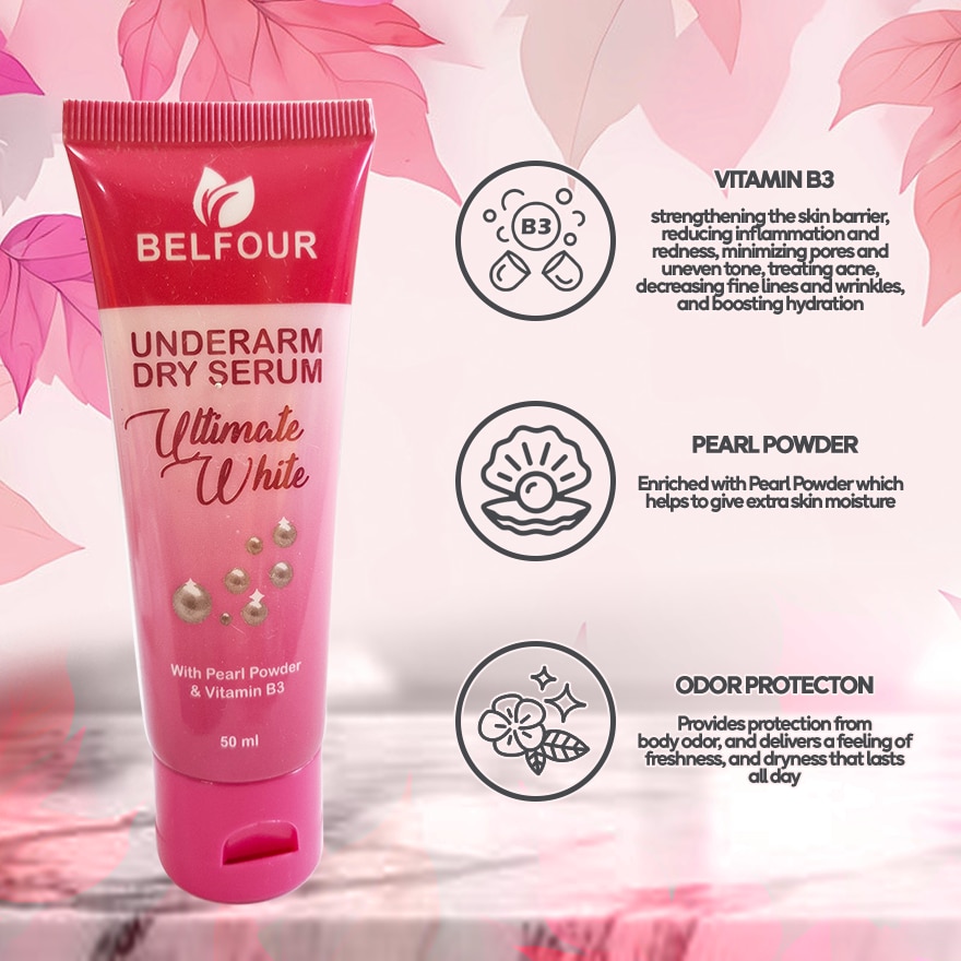 BELFOUR Underarm Dry Serum Ultimate White 50ml