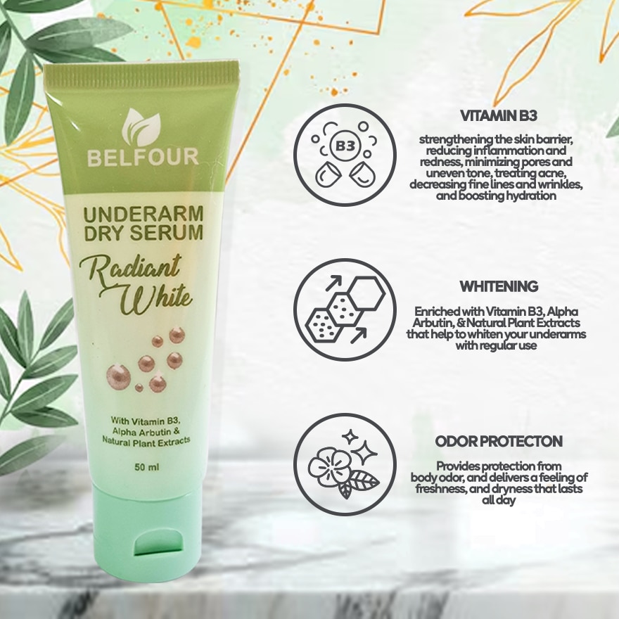 BELFOUR Underarm Dry Serum Radiant White 50ml