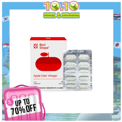 BESTSHAPE Apple Cider Vinegar Capsule 600mg 1s