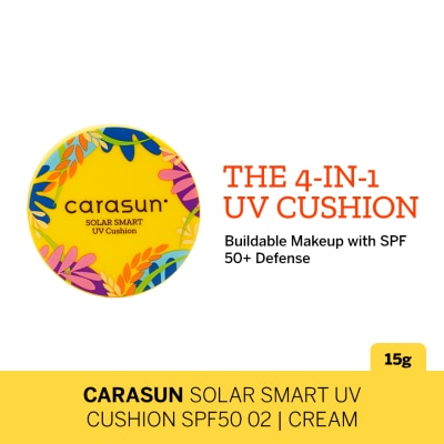 CARASUN CARASUN Solar Smart UV Cushion SPF50 02 Cream 15g