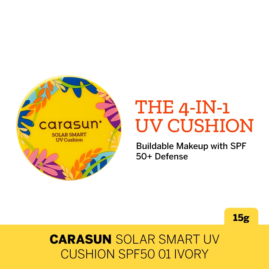 CARASUN Solar Smart UV Cushion SPF50 01 Ivory 15g