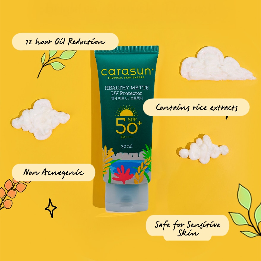 CARASUN Healthy Matte UV Protector SPF50 30ml