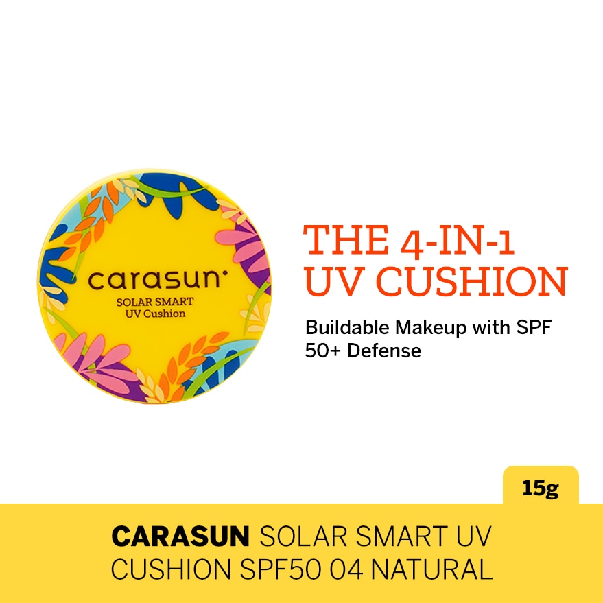 CARASUN Solar Smart UV Cushion SPF50 04 Natural 15g