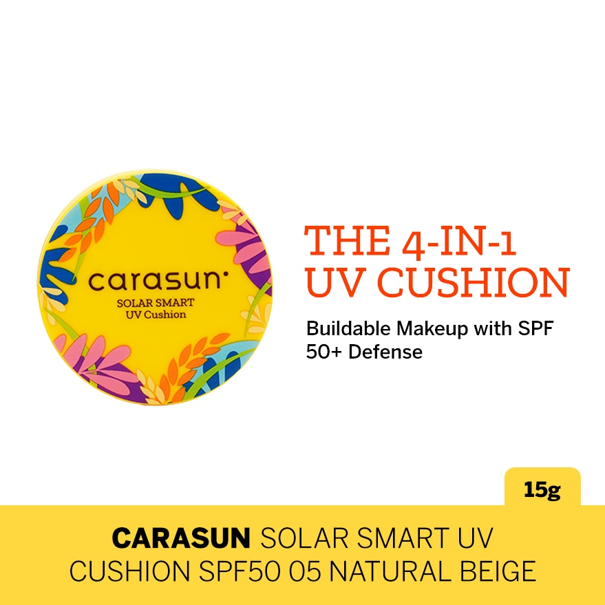 CARASUN Solar Smart UV Cushion SPF50 05 Natural Beige 15g