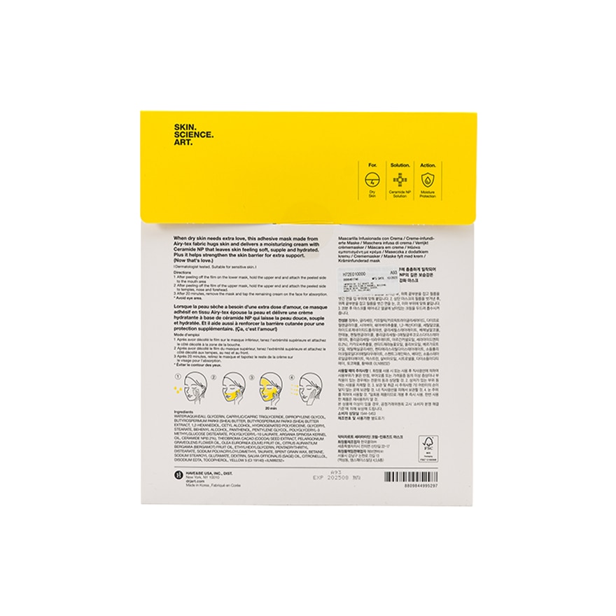 DR JART Ceramidin Cream-Infused Mask 18g