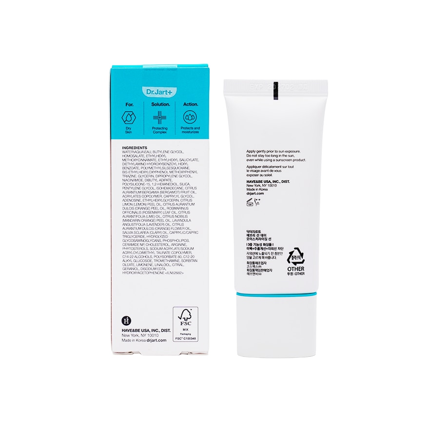 Dr Jart Every Sun Day Moisturizing Sun SPF50 PA 30ml