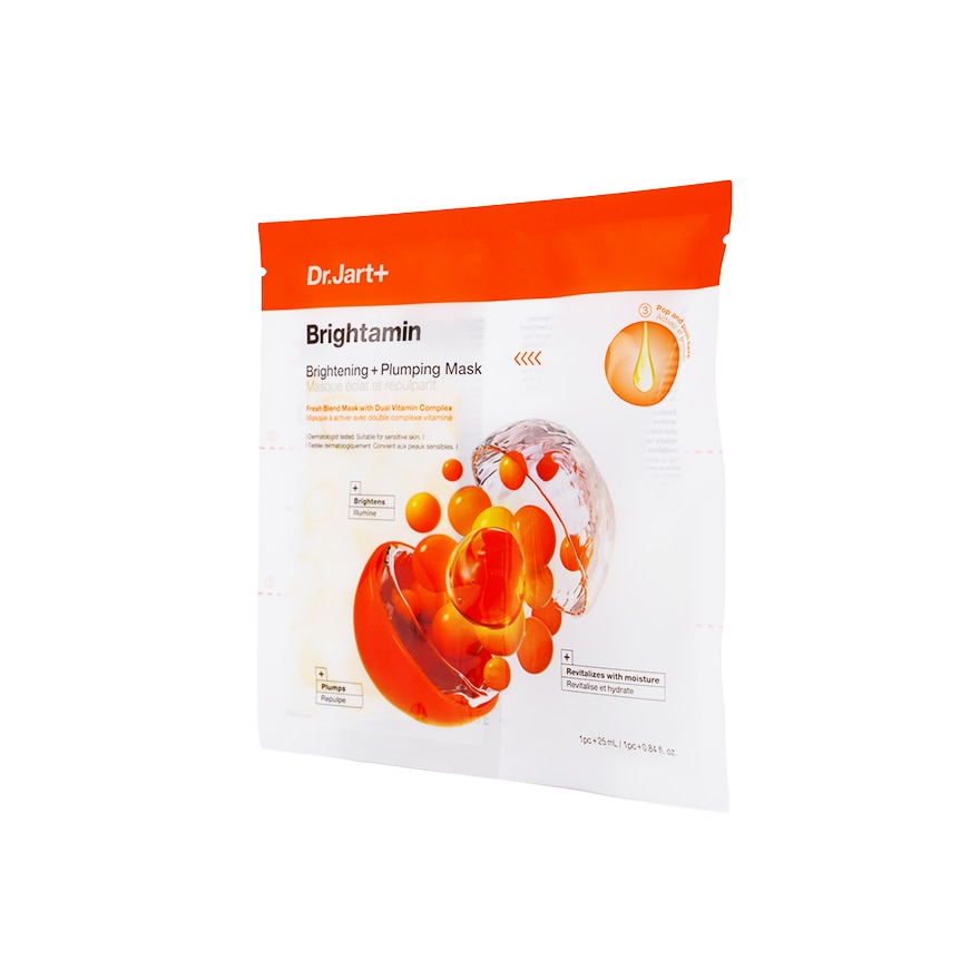 DR JART Brightamin Brightening + Plumping Mask 25ml