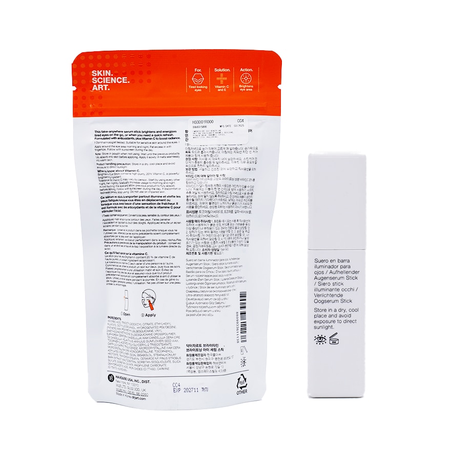 DR JART Brightamin Brightening Eye Serum Stick 6g