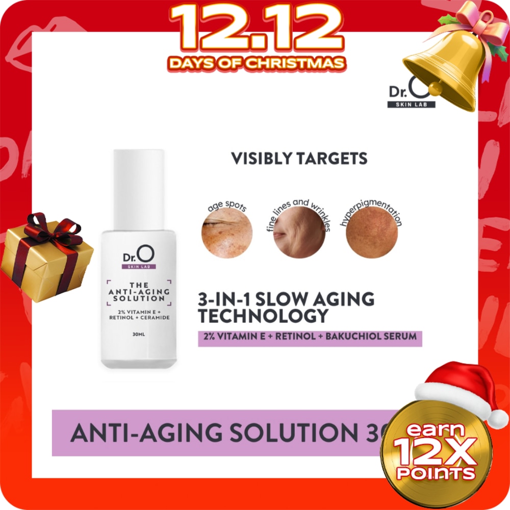 DR O Skin Lab The Anti-Aging Solution Vitamin E + Retinol + Ceramide 30ml