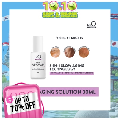 DR O DR O Skin Lab The Anti-Aging Solution Vitamin E + Retinol + Ceramide 30ml