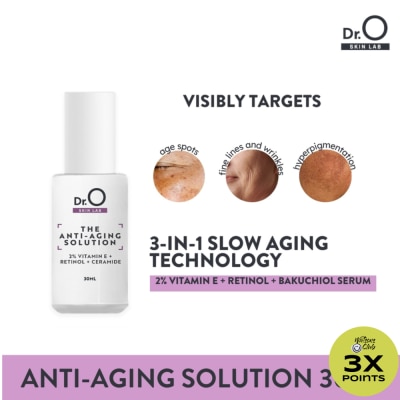 DR O DR O Skin Lab The Anti-Aging Solution Vitamin E + Retinol + Ceramide 30ml