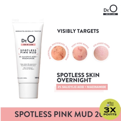 DR O DR O Skin Lab Spotless Pink Mud Salicylic Acid + Niacinamide 20g