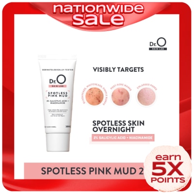 DR O DR O Skin Lab Spotless Pink Mud Salicylic Acid + Niacinamide 20g