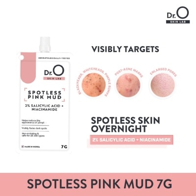 DR O, DR O Skin Lab Spotless Pink Mud 7g | Watsons Philippines