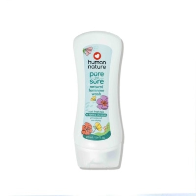 HUMAN NATURE Pure and Sure Feminine Wash Cool Fresh Tea 165ml