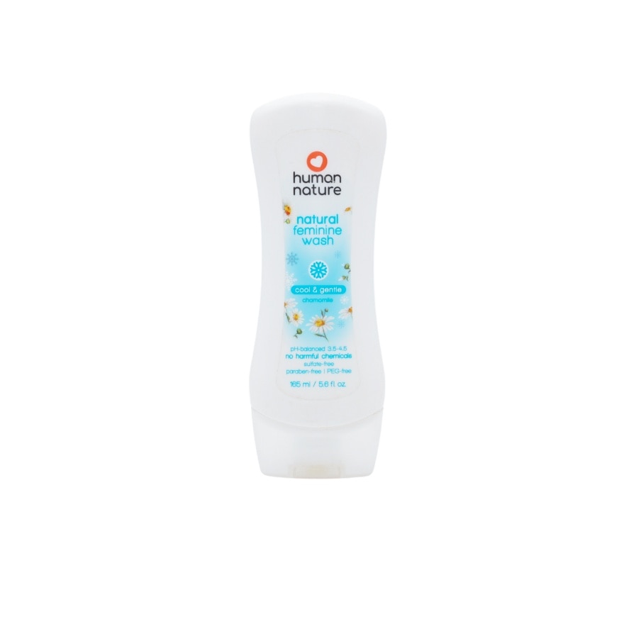 HUMAN NATURE Natural Feminine Wash Cool and Gentle Chamomile 165ml