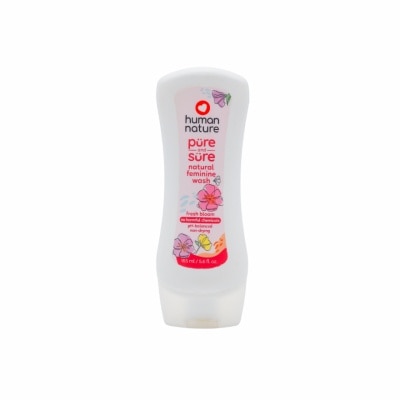 HUMAN NATURE Pure and Sure Feminine Wash Fresh Bloom 165ml
