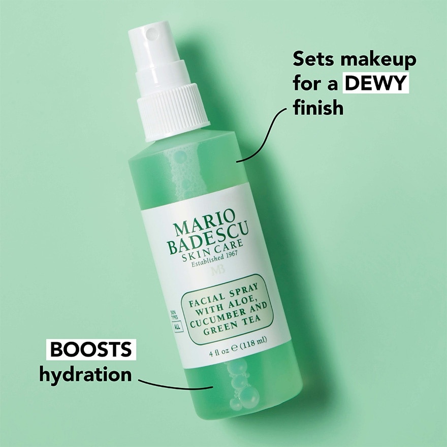 MARIO BADESCU Facial Spray With Aloe Cucumber And Green Tea 118ml