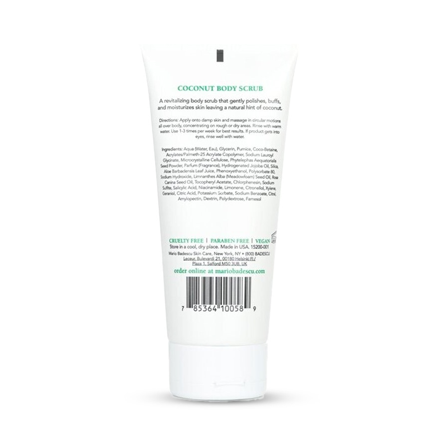 MARIO BADESCU Coconut Body Scrub 177ml