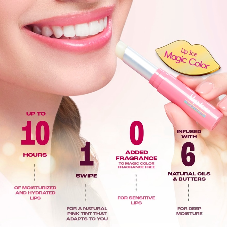 Sheer Color Fragrance Free Lip Balm 2g