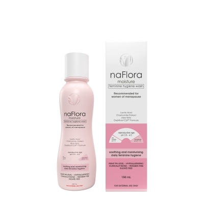 NAFLORA Moisture Feminine Hygiene Wash 150ml