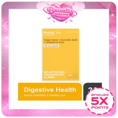 NUTRABLISS WS - "Nutrabliss WS Ascorbic Acid 500mg Sold Per Piece (Expiry: August 11  2026)"