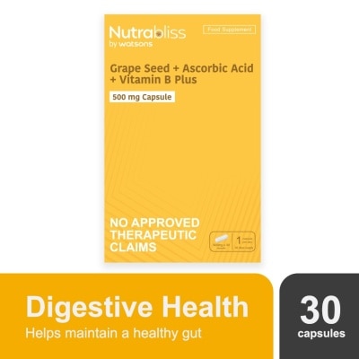 NUTRABLISS WS "Nutrabliss WS Ascorbic Acid 500mg Sold Per Piece (Expiry: August 11 2026)"