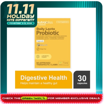 NUTRABLISS WS NUTRABLISS Daily Defense Probiotic Capsule Sold Per Piece image