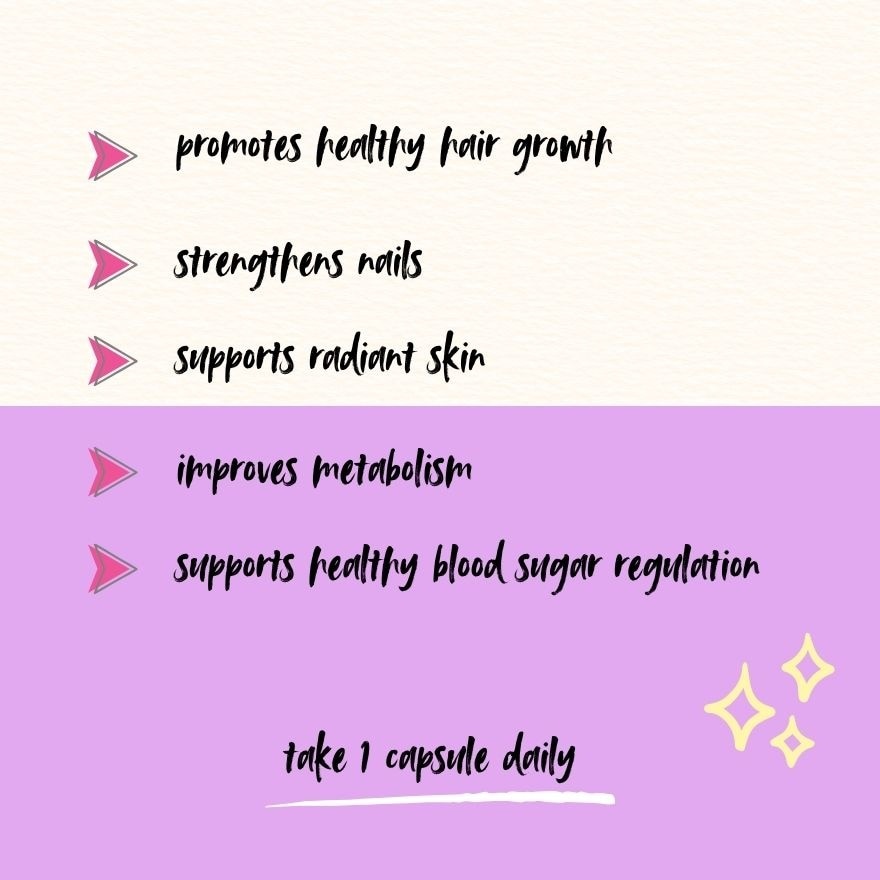 NUTRABLISS WS Biotin 5000mcg Capsule (Sold Per Piece)