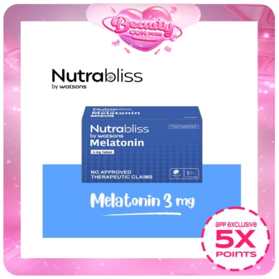 NUTRABLISS WS - NUTRABLISS WS Melatonin 3mg (Sold Per Piece)