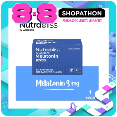 NUTRABLISS WS - NUTRABLISS WS Melatonin 3mg (Sold Per Piece) image
