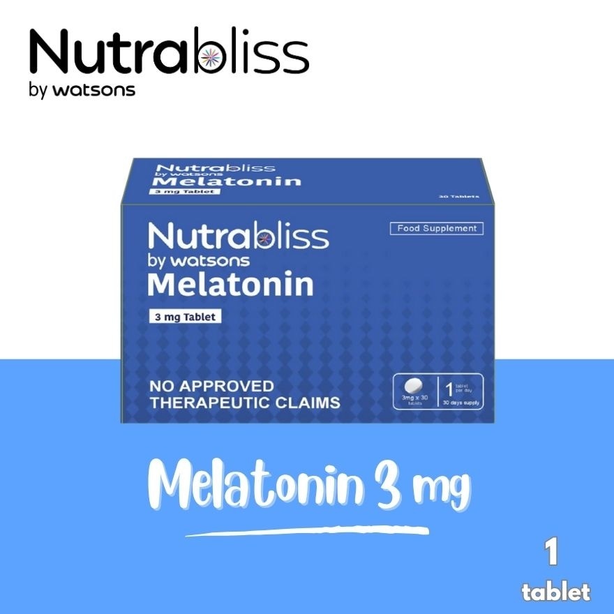 NUTRABLISS WS Melatonin 3mg (Sold Per Piece)
