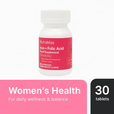 NUTRABLISS WS - NUTRABLISS Iron + Folic Acid Chewable Tablet